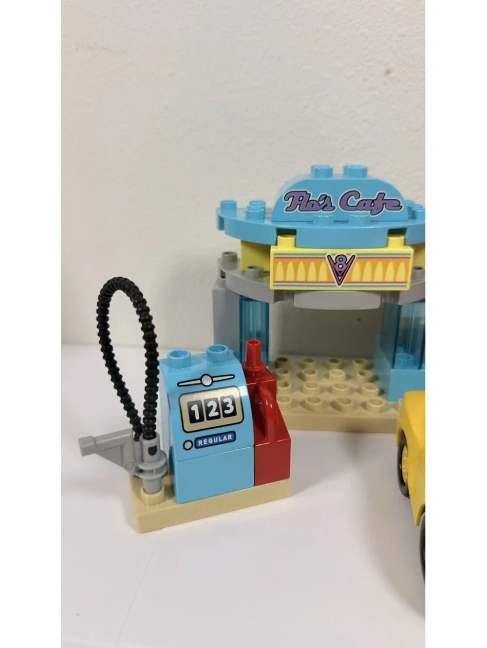 Lego Duplo Disney Cars Flos Cafe 10846 Complete No box/manual McQueen Cruz Mack